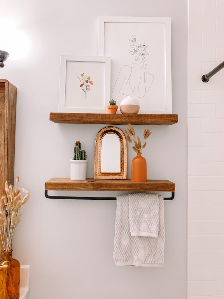 A Stunning Bright White Bathroom Makeover