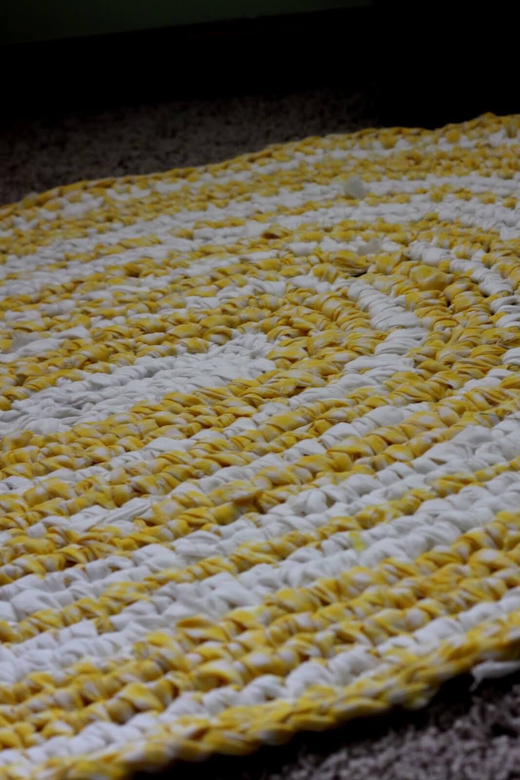 Step Back in Time When You Step on This Braided Scrap Rug