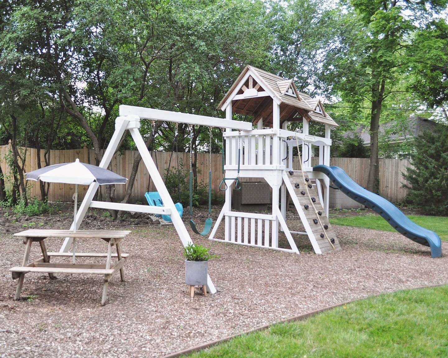 A Seaside Swing Set