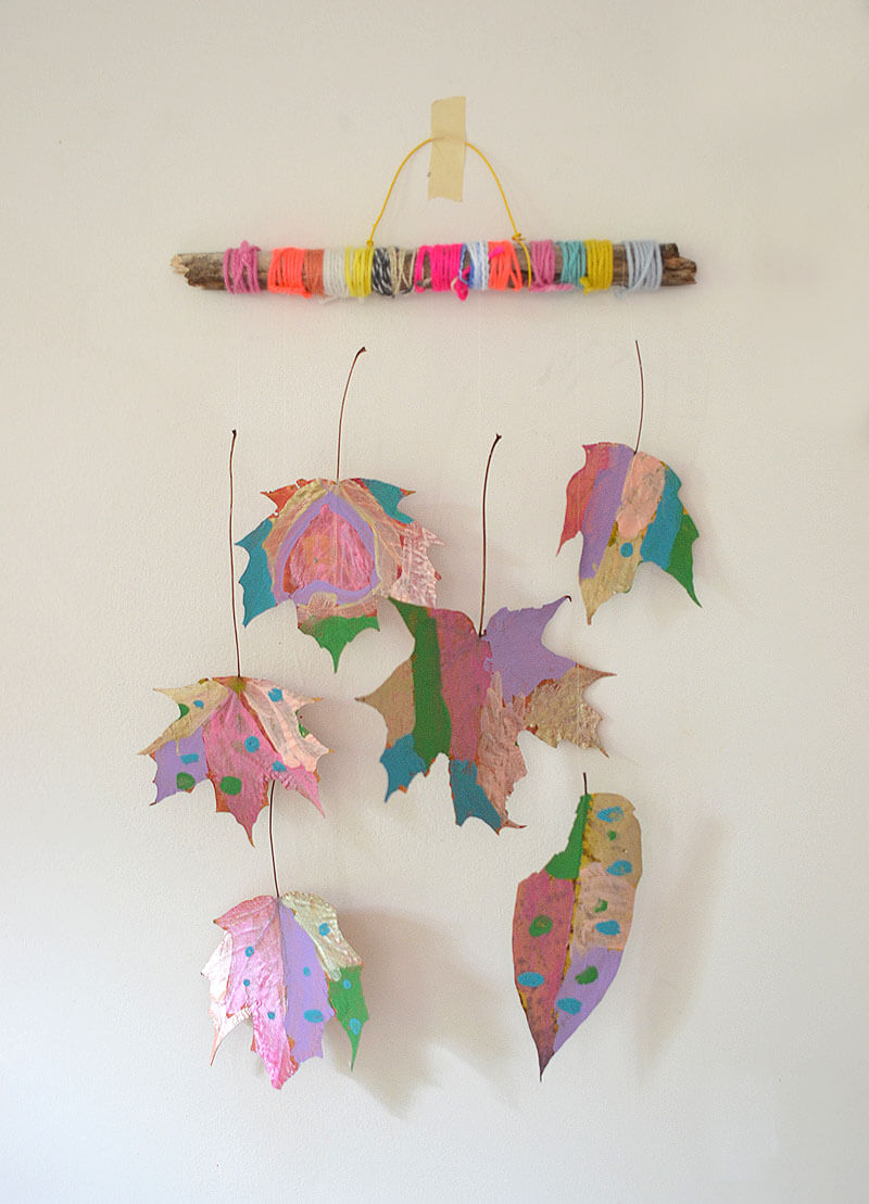 Nature Suncatcher Craft DIY Project