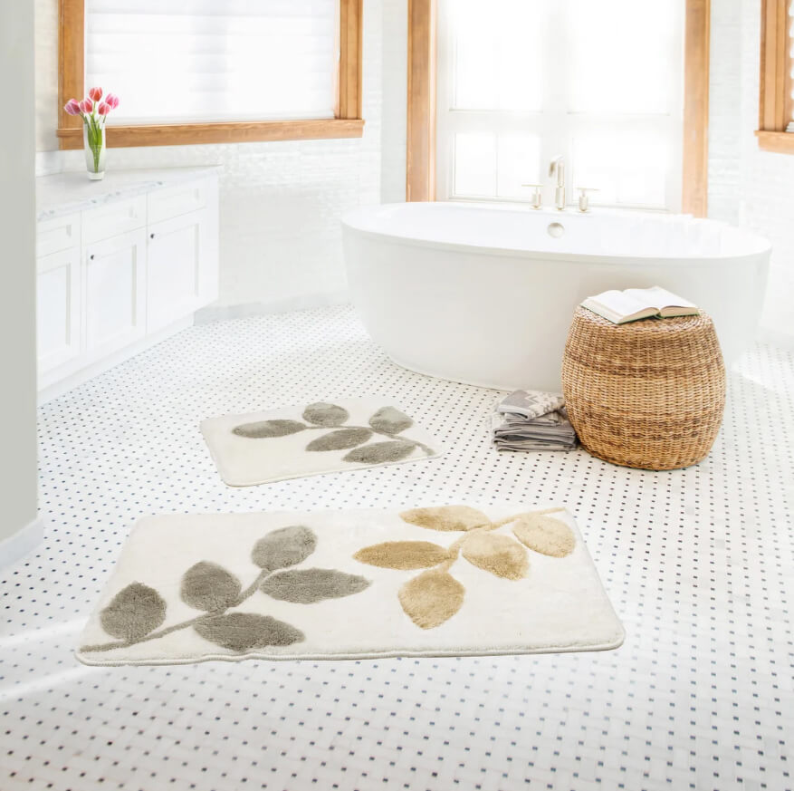 Nature-inspired Bathroom Accents
