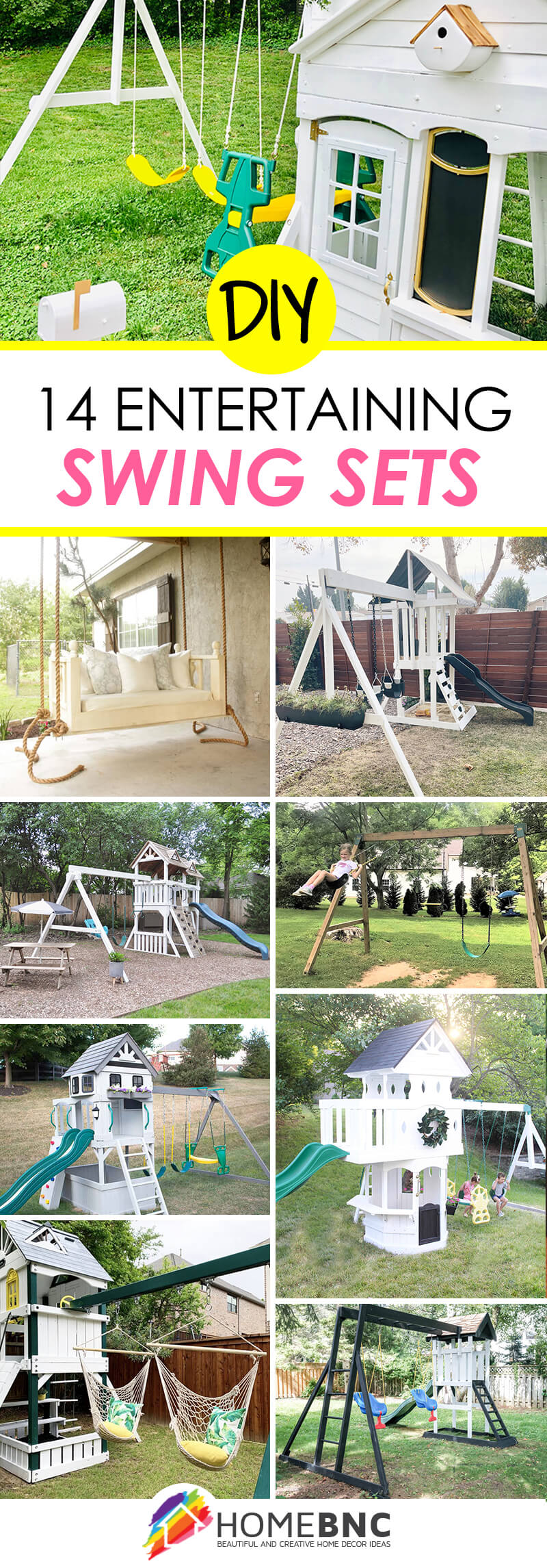 Best DIY Swing Set Plans