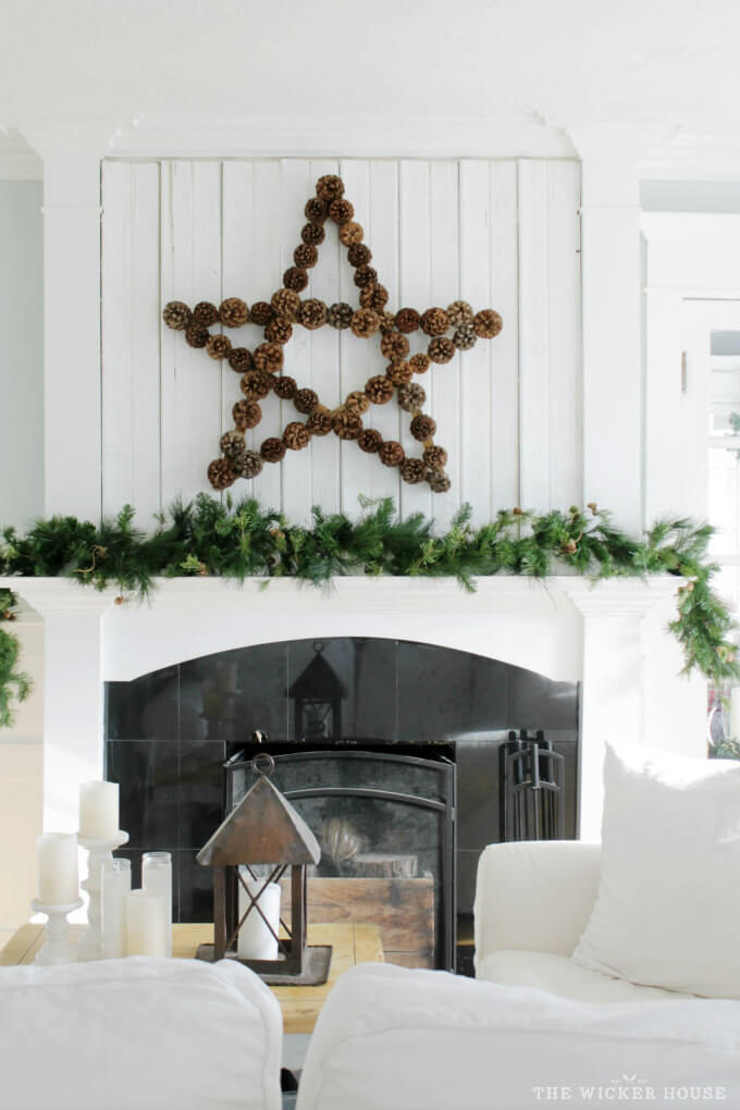 Oversized Woodland Whimsy Pinecone Star