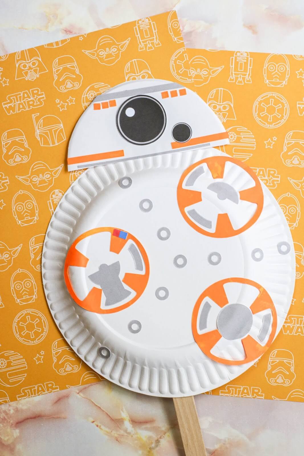 Star Wars Paper Plate Craft