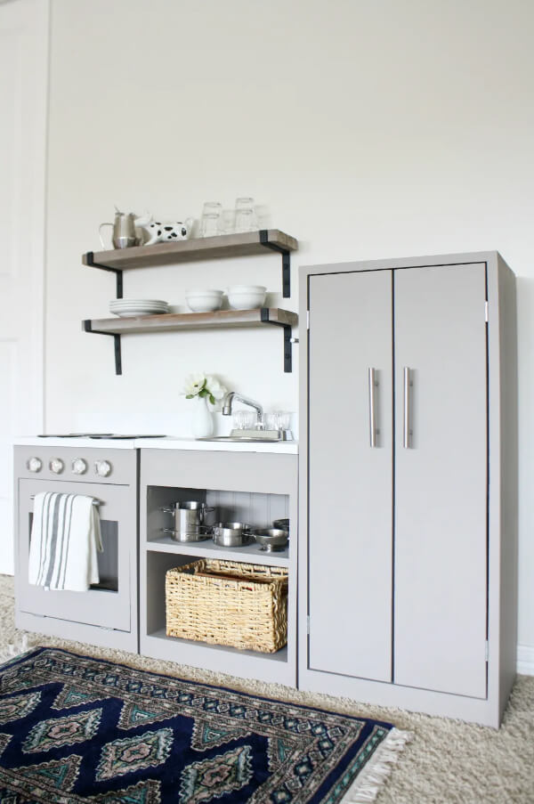 Stunning Play Kitchen Makeover Design