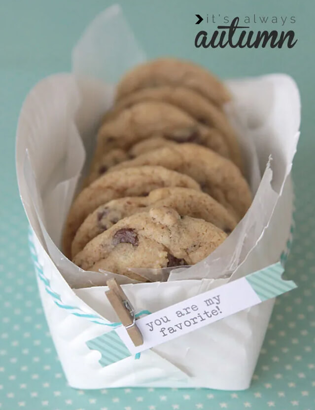 Quick Paper Plate Cookie Container Craft