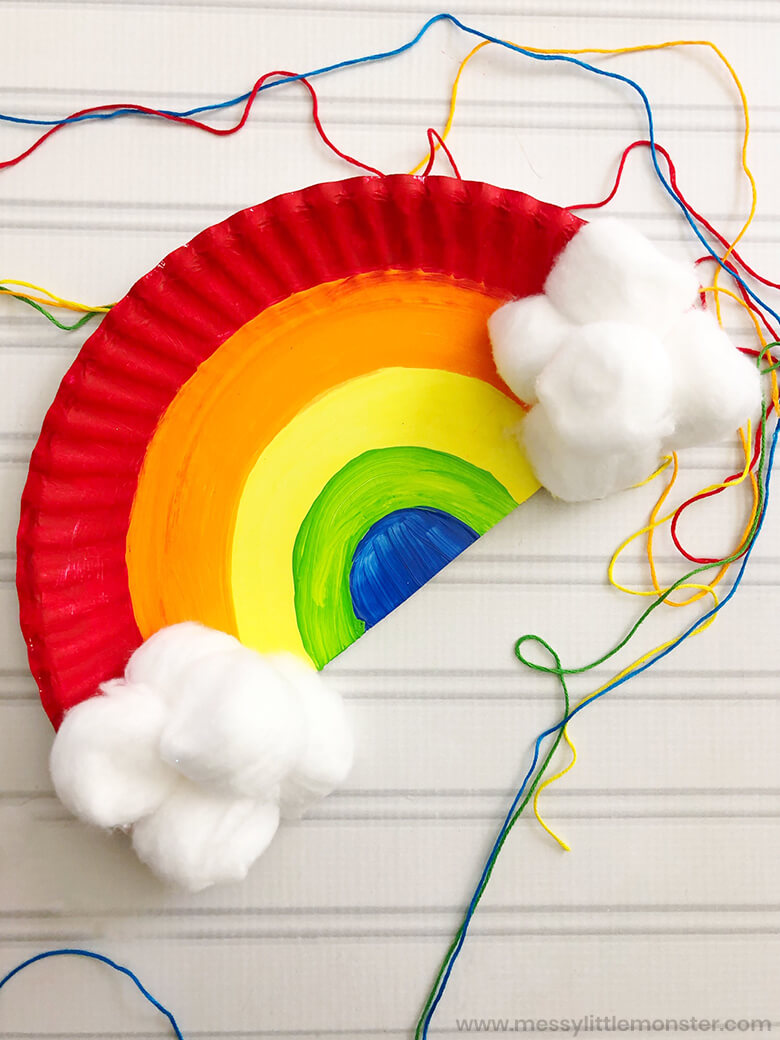 Colorful Rainbow Craft Perfect for Toddlers