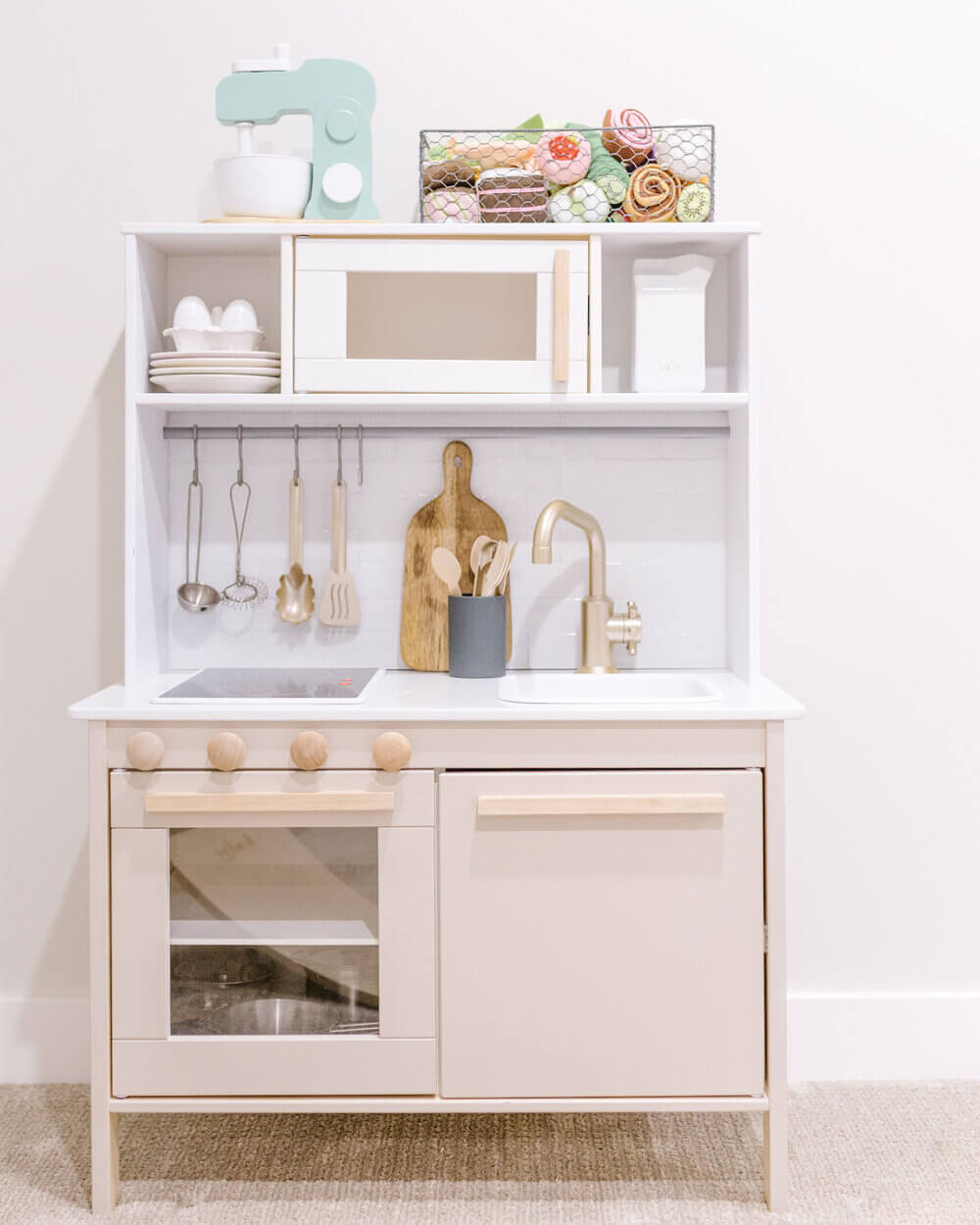 IKEA Play Kitchen DIY Hack