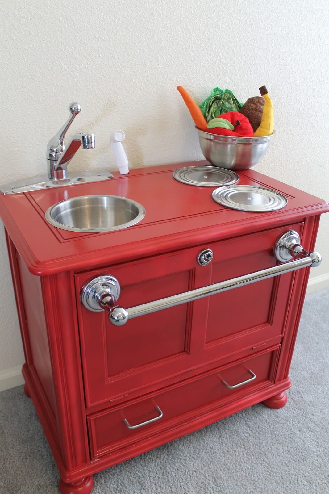 Nightstand Turned Play Kitchen Design