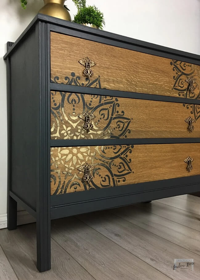 Move Over Boring Dresser! Mandala Drawers Are Here