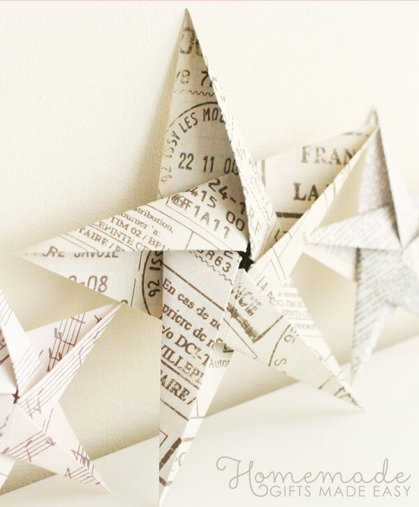 Origami with a Vintage touch