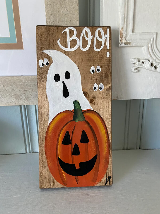 Halloween deals painting ideas