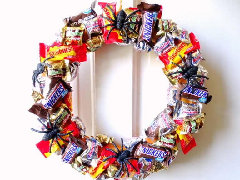 Creating a Wreath Bursting with Treats