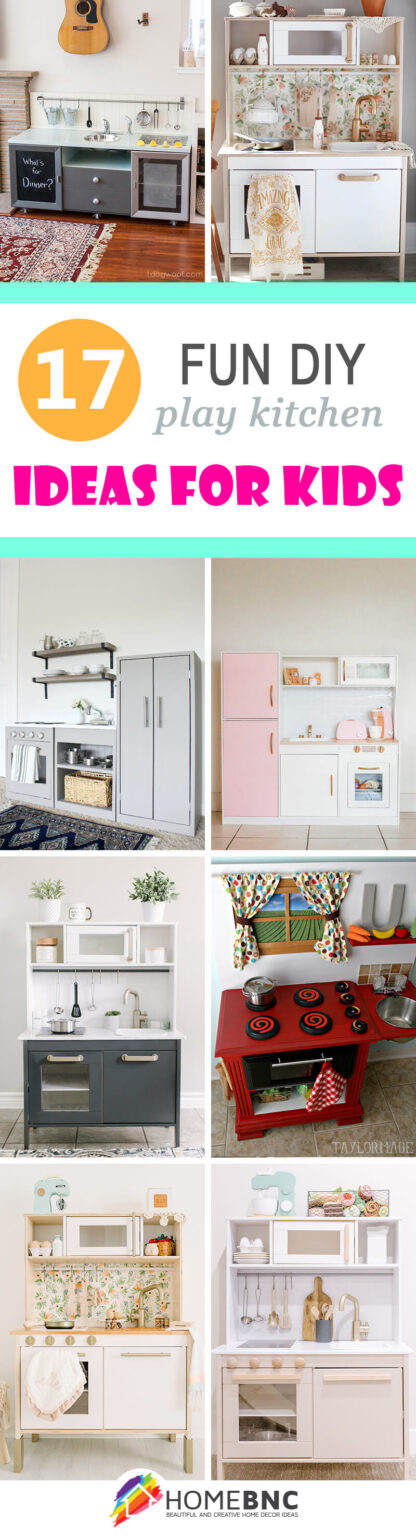 17 Best Diy Play Kitchen Ideas That All The Kids Will Love In 2023