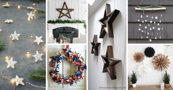 Featured image for 24 Unique DIY Star Decor Projects to Make your Space Shine