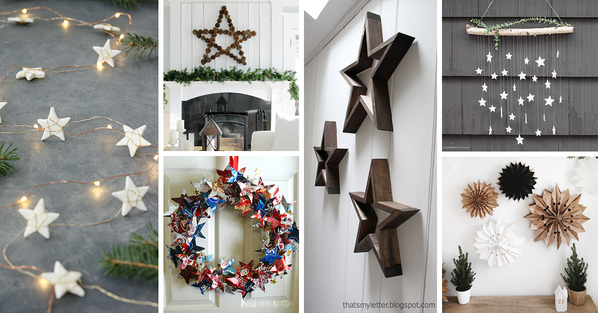 24 Best DIY Star Decorations to Make your Space Shine in 2024