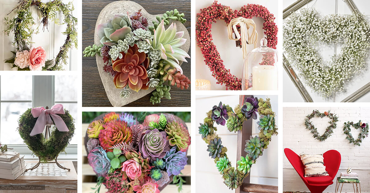 Featured image for “21 Heart Shaped Flower Arrangements that will Add Elegance to your Home”