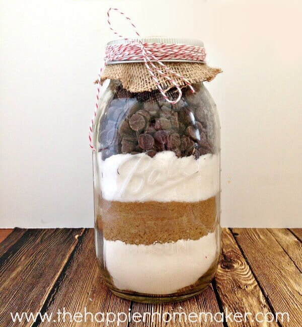 Chocolate Chip Cookie Mix in a Jar