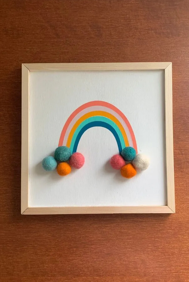 Cricut Joy Rainbow Decor Design