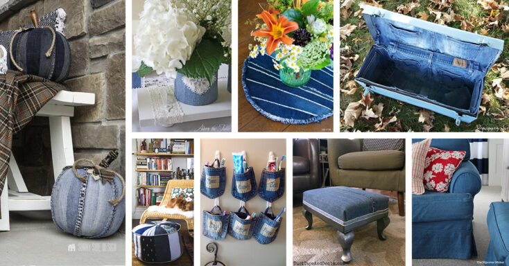 Featured image for 25 Unique and Trendy DIY Decor Ideas with Denim