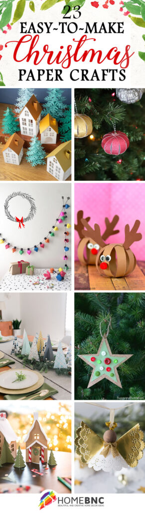 20 DIY Paper Christmas Decorations for a Fun Holiday in 2023