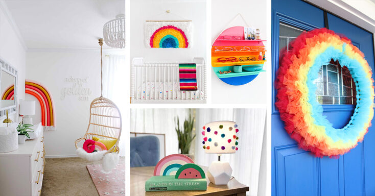 Featured image for 26 Stunning DIY Rainbow Craft Projects to Brighten Any Area in Your Home