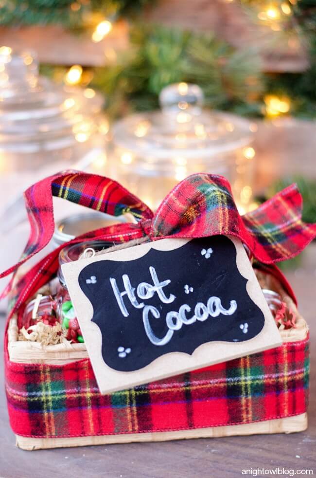 Hot Cocoa Christmas Gift Box
