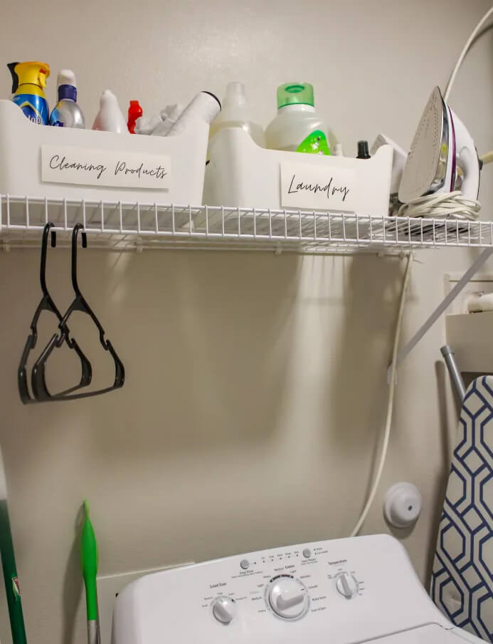 Apartment Laundry Room Organizer Ideas