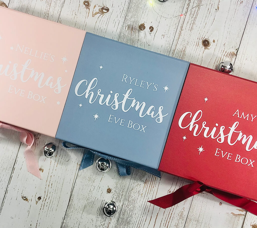 Beautiful Personalized Christmas Eve Box