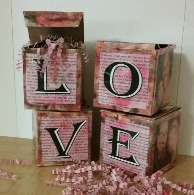 Sweet “Love” Designed Gift Boxes