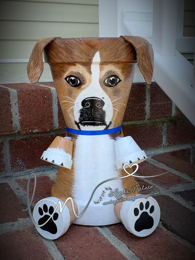 Personalized Handmade Animal Clay Pot