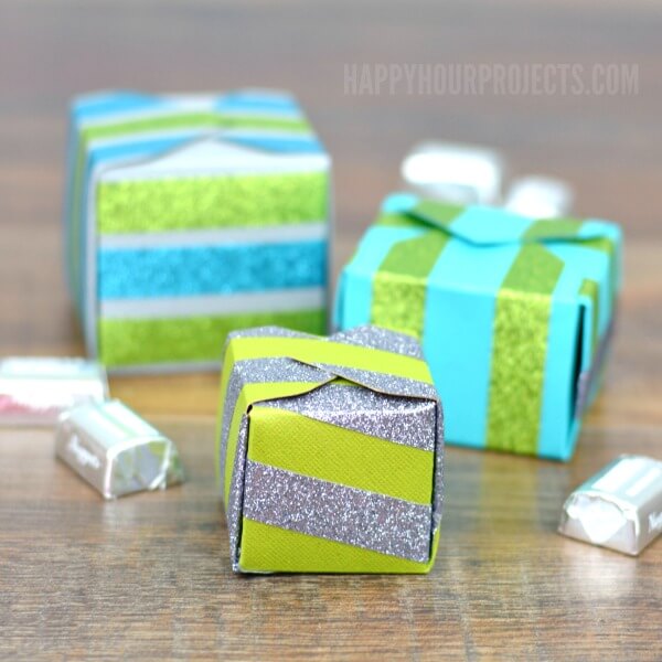 Glittering DIY Gift Box Designs