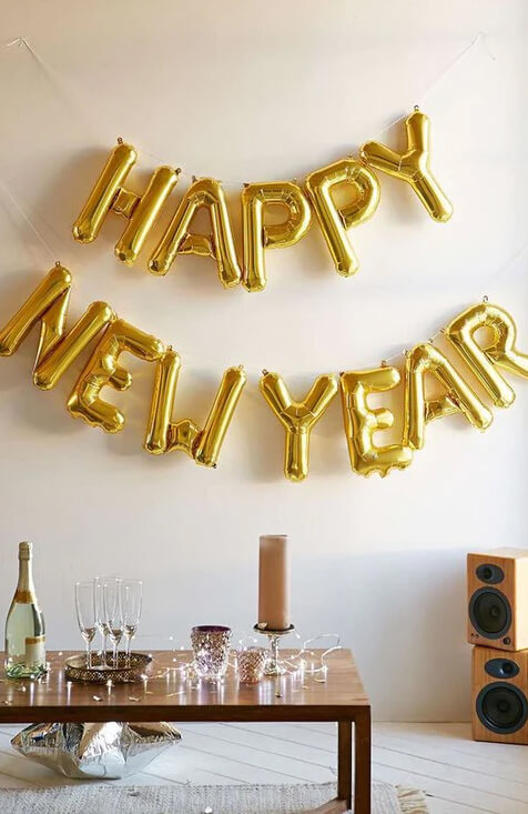 A Simple & Sweet New Year’s Theme