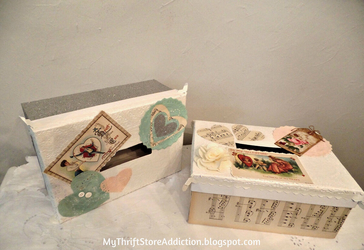 Charming Handmade Vintage Gift Boxes