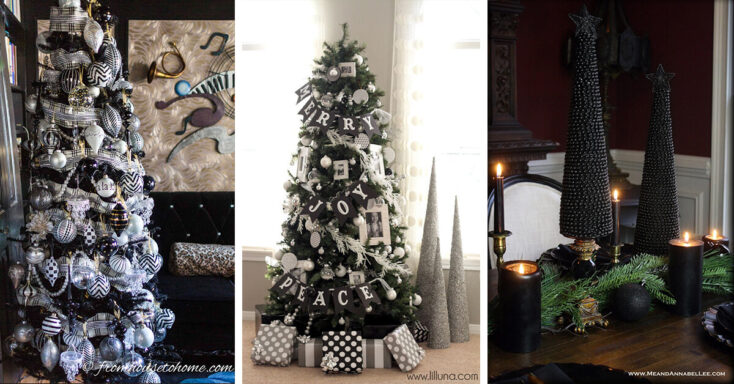 Featured image for 23 Stunning Black Christmas Tree Ideas for a Contemporary Holiday Look
