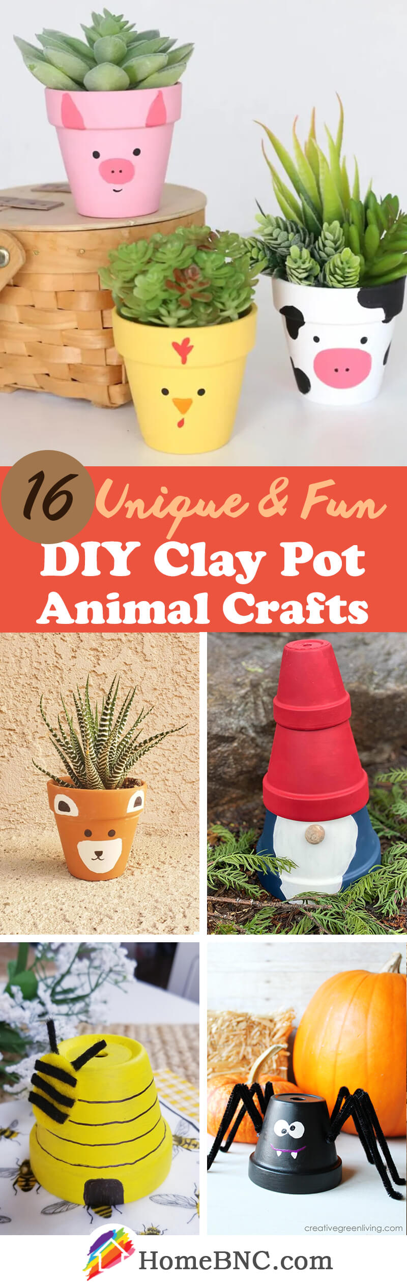 Best DIY Clay Pot Animal Crafts