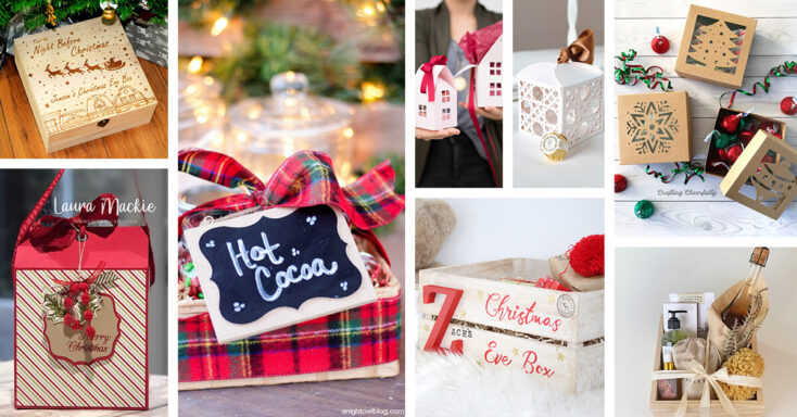 Featured image for 21 Festive DIY Christmas Boxes to Personalize your Gifts