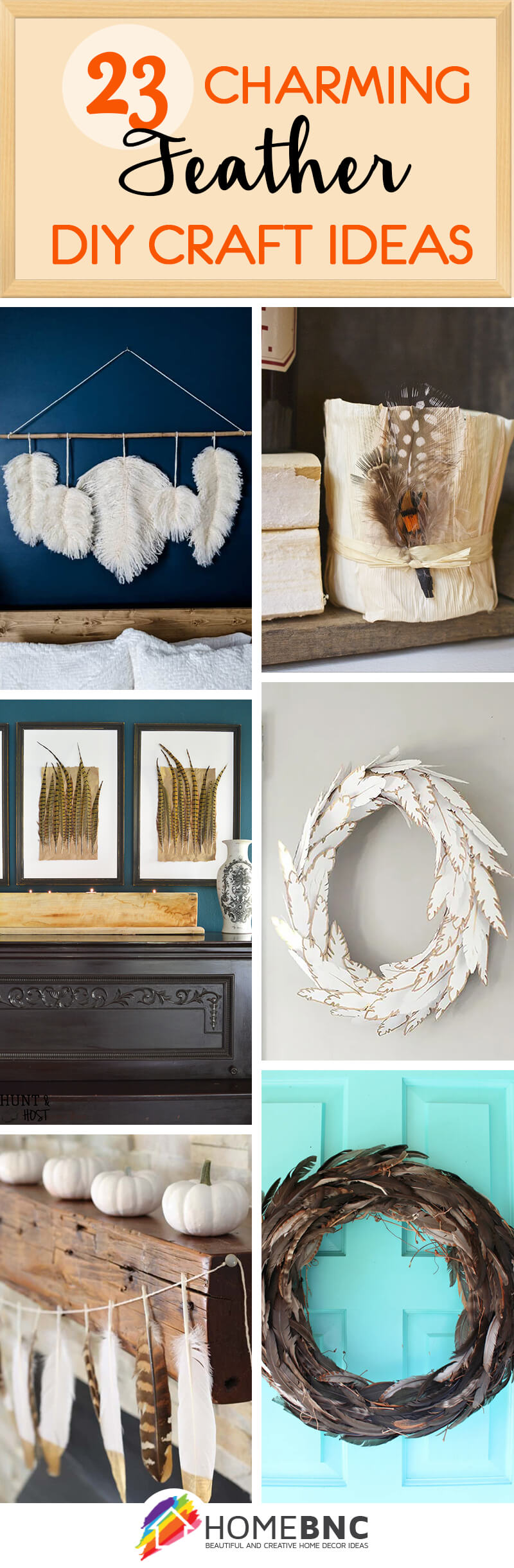 Best DIY Feather Home Crafts