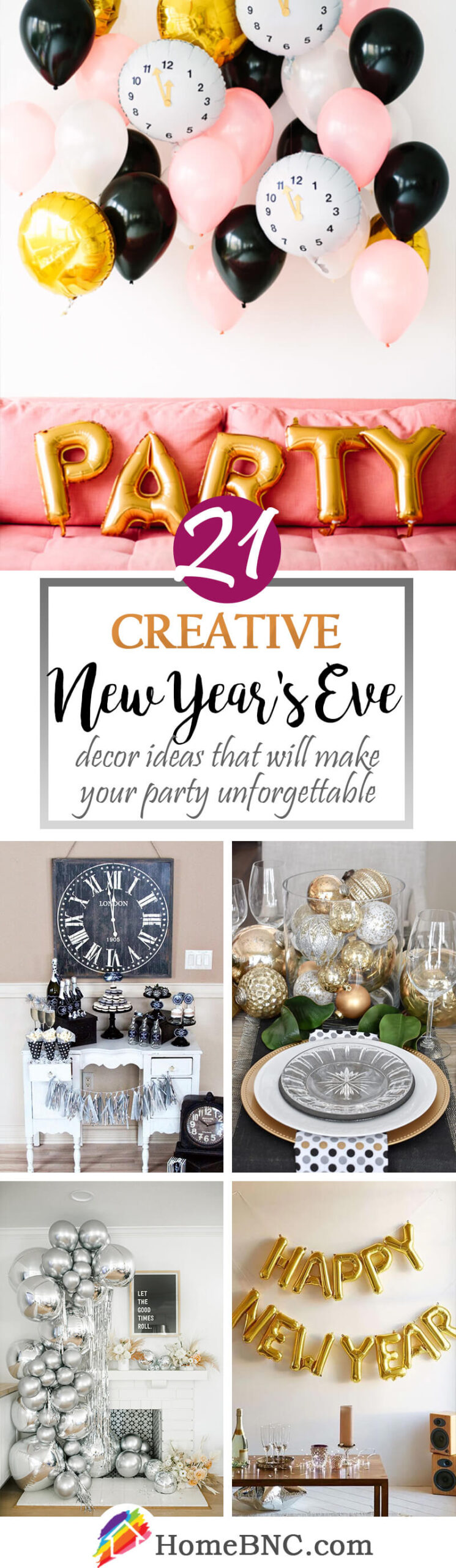 21 Best New Year Decoration Ideas for 2024