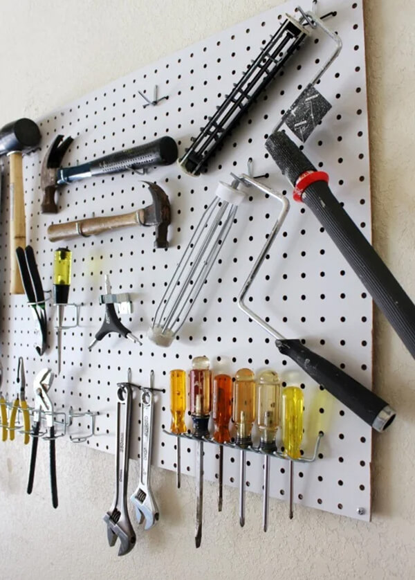 Installing Pegboard for Handy Tool Storage