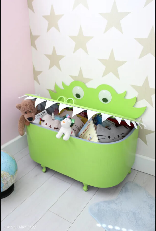 Playful Monster Toy Box Project