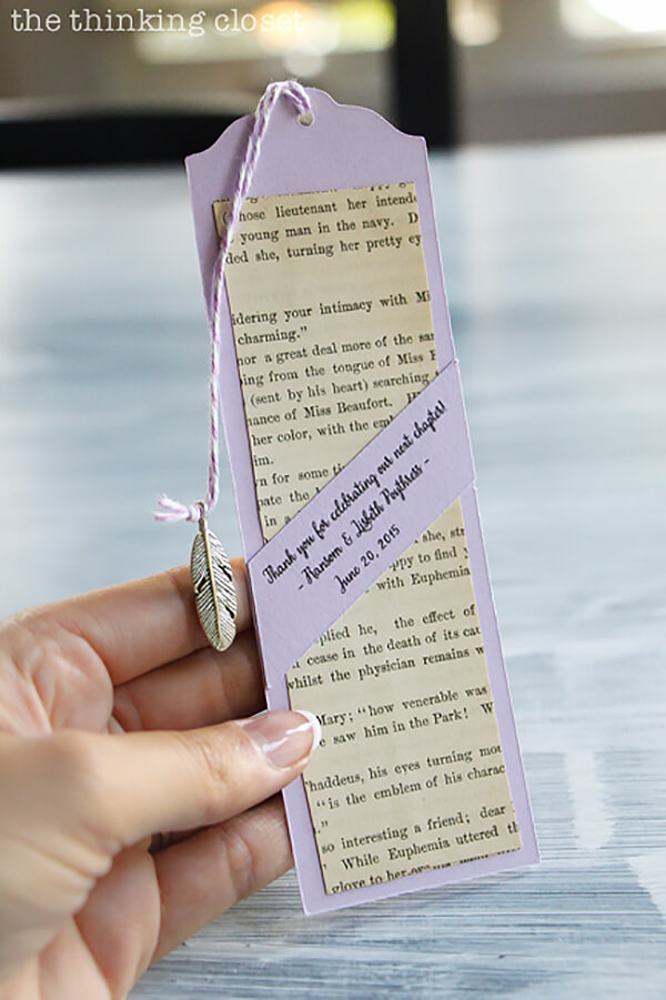 The Perfect Favors for a Literature-themed Wedding
