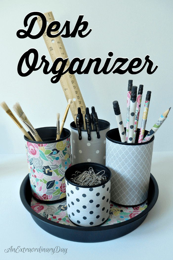 An Attractive Way to Organize Your Organizers