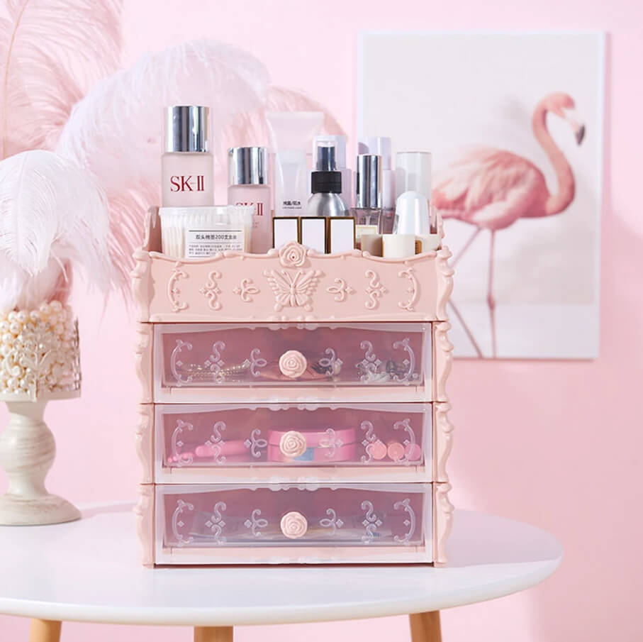 Makeup Organizer Fit for a Fairytale Princess