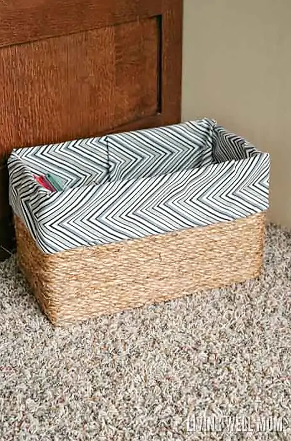 Upcycling Cardboard Boxes into Homemade Baskets