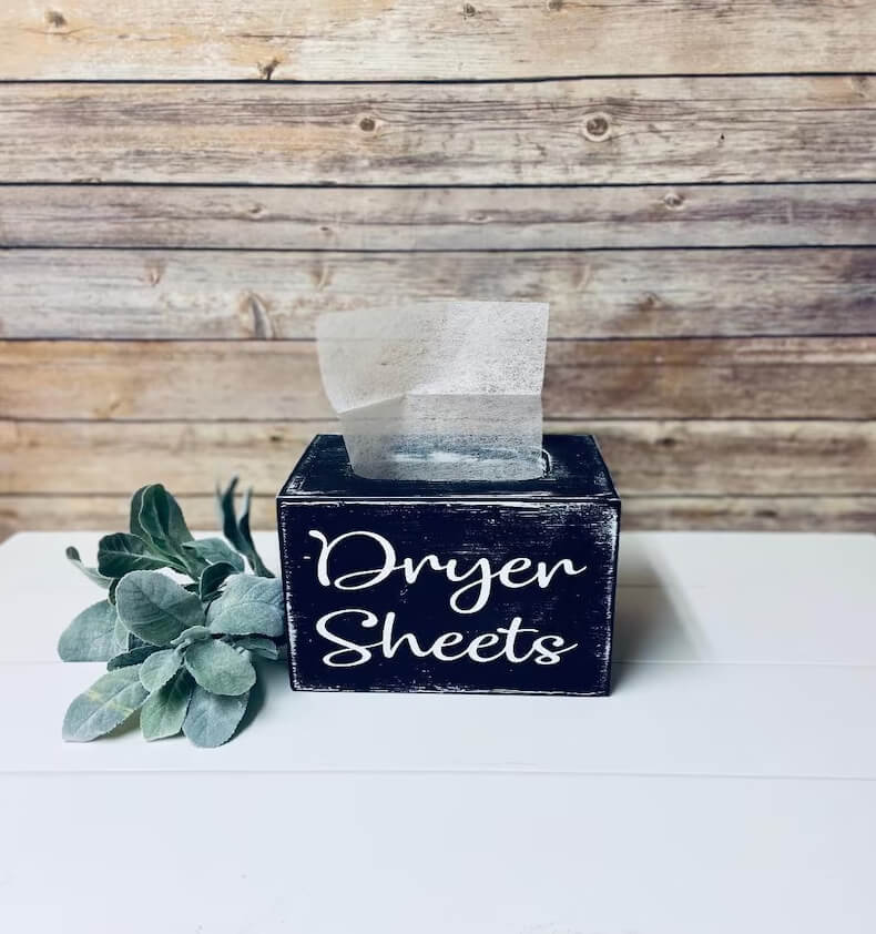 19 Best DIY Dryer Sheet Storage Ideas for 2024