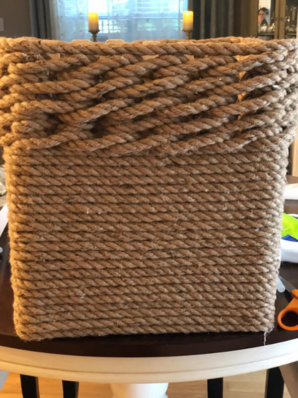 Building a Woven Basket the Easy Way