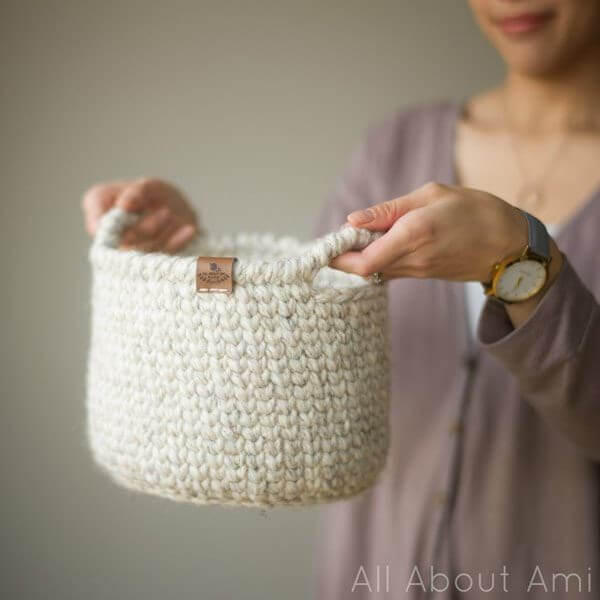 How to Crochet a Sturdy Basket