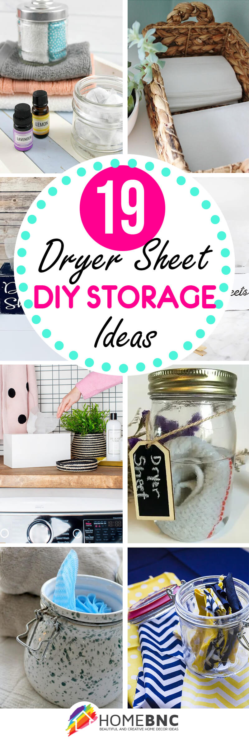 Best DIY Dryer Sheet Storage Ideas