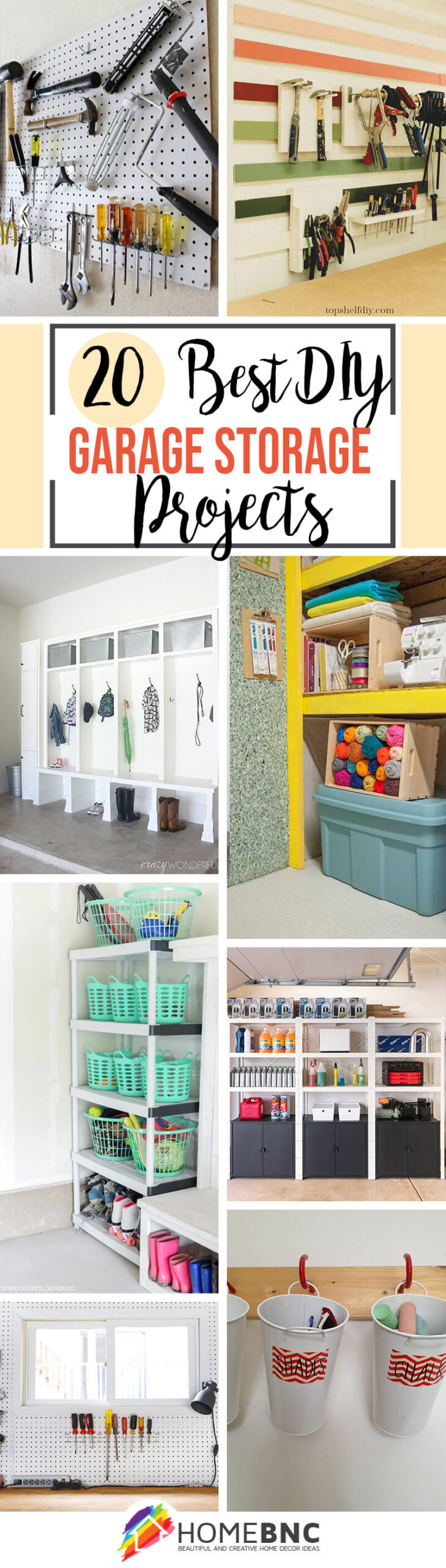 Diy Garage Storage Ideas Pinterest Share Homebnc Scaled 